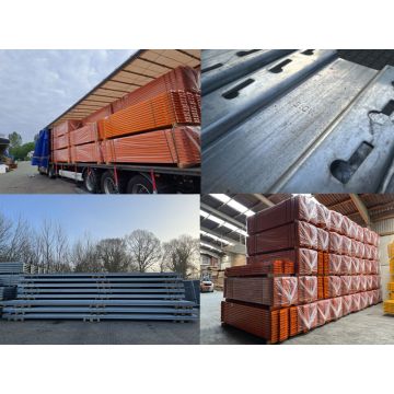 Palettenregalanlage Palettenregal neu & gebraucht / Stow Pal Rack NS / Regalständer: 9.650 mm x 1.500 mm / Lichte Weite: 2.700 mm / Regallänge: Auswählbar