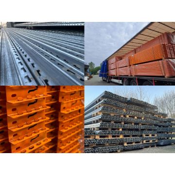 Palettenregalanlage Palettenregal neu & gebraucht / Stow Pal Rack NS / Regalständer: 2.300 mm x 800 mm / Lichte Weite: 2.700 mm / Regallänge: Auswählbar
