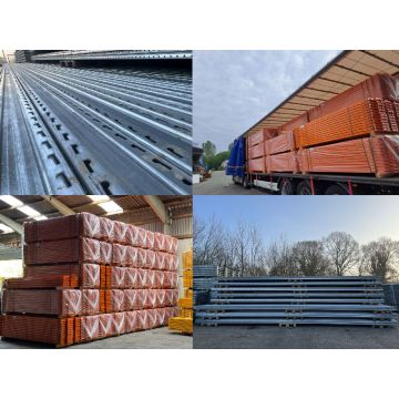 Palettenregalanlage Palettenregal neu & gebraucht / Stow Pal Rack NS / Regalständer: 3.100 mm x 800 mm / Lichte Weite: 2.700 mm / Regallänge: Auswählbar