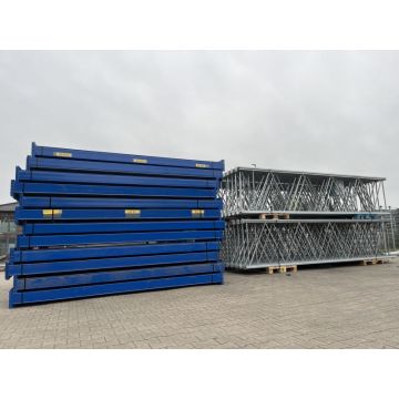 Palettenregalanlage, Bito PRO / gebraucht / Regalständer: 5.000 x 1.100 mm / Lichte Weite: 3.300 mm // Regallänge: Auswählbar