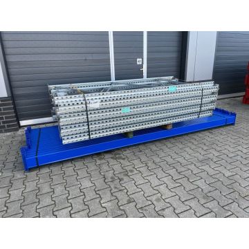Palettenregalanlage, Bito PRO / gebraucht / Regalständer: 2.100 x 1.100 mm / Lichte Weite: 3.300 mm / Regallänge: 37,38 lfm. 