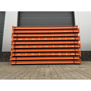 Palettenregaltraverse Traverse Palettenregal gebraucht / Dexion P90 / 3.000 mm / I: 120 x 50 mm / 1.800 kg / orange / 5 HK