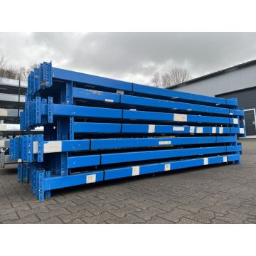Palettenregaltraverse Traverse Palettenregal gebraucht / Dexion Speedlock P90 / 3.300 mm / K: 100 x 50 mm / blau / 5 HK