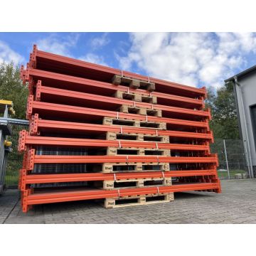 Palettenregaltraverse Traverse Palettenregal gebraucht / META (Thyssen) / 3.300 mm / K: 100 x 50 mm / orange / 4 HK