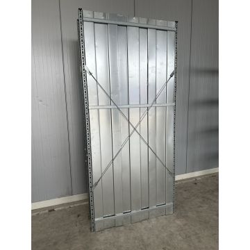 Rückwand für Fachbodenregal Fachboden Magazinregal, gebraucht | SSI Schäfer R 3000 | für Rahmenhöhe: 2.278 mm | für Feldbreite: 994 mm  (3 Stück je Feld) | sendzimir verzinkt