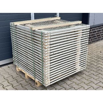 Rückwandgitter f. Palettenregal Schutzgitter Hundegitter Kaninchengitter Freigehege, gebraucht // 1.200 x 1.100 mm (BxH)