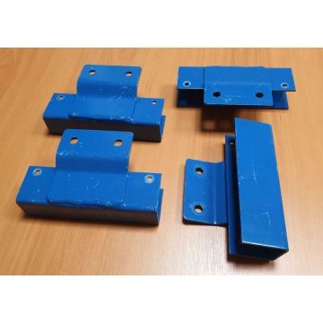 Befestigungsset f.Rückwandgitter, gebraucht Nedcon