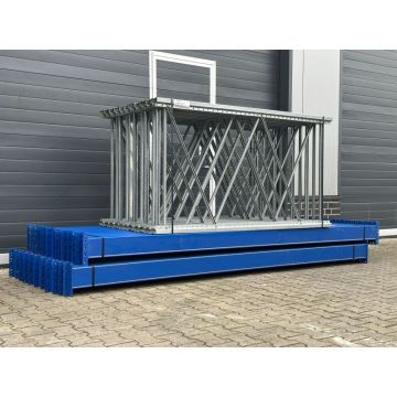Palettenregalanlage Palettenregal, gebraucht | Bito PRO | Regalständer: 2.000 x 1.100 mm | Lichte Weite: 3.300 mm | Regallänge: 34,10 lfm.