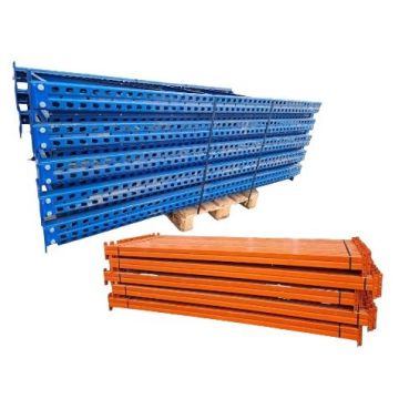 Palettenregalanlage Palettenregal, gebraucht | Jung Heinrich Typ: T | Regalständer: 2.200 mm x 1.100 mm | Lichte Weite: 3.400 mm | Regallänge: Auswählbar   