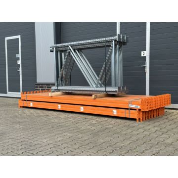 Palettenregalanlage Palettenregal, gebraucht | Stow Pal Rack NS | Regalständer: 2.000 x 1.100 mm | PLFB 155 | Lichte Weite: 3.600 mm | Regallänge: Auswählbar