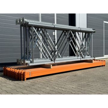 Palettenregalanlage Palettenregal, gebraucht | Stow Pal Rack NS | Regalständer: 3.000 x 1.100 mm | PLFB 155 | Lichte Weite: 3.600 mm | Regallänge: Auswählbar