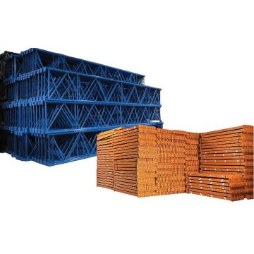 Palettenregalanlage Palettenregal, gebraucht | Stow Pal Rack NS | Regalständer: 8.110 x 1.100 mm | Lichte Weite: 3.600 mm | Regallänge: Auswählbar