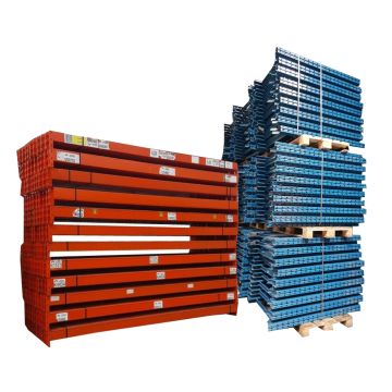 Palettenregalanlage, gebraucht / Redirack / Regalständer: 1.500 mm x 1.050 mm / Lichte Weite: 3.260 mm // Regallänge: Auswählbar 