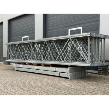 Palettenregalanlage Palettenregal, gebraucht | Dexion P 90 | Regalständer: 6.000 x 1.100 mm | Lichte Weite: 3.990 mm | sendzimir verzinkt | Regallänge: 36,91 lfm.