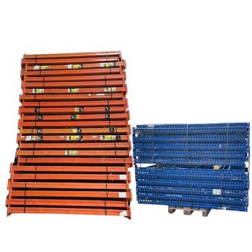 Palettenregalanlage Palettenregal, gebraucht | Jung Heinrich Typ T | Regalständer: 2.200 x 1.100 mm | Lichte Weite: 2.700 mm | Regallänge: 25.300 mm