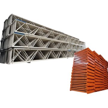 Palettenregalanlage Palettenregal, gebraucht | Nedcon NS | Regalständer: 9.000 x 1.100 mm | lichte Weite: 1.900 mm | Regallänge: Auswählbar