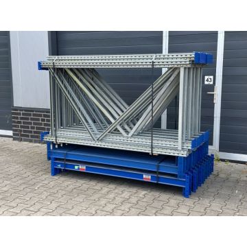Palettenregalanlage Palettenregal, gebraucht | SSI Schäfer | Regalständer: 2.000 x 1.050 mm | Lichte Weite: 1.800 mm | Regallänge: 19,10 lfm.
