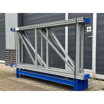 Palettenregalanlage Palettenregal, gebraucht | SSI Schäfer | Regalständer: 2.200 x 1.050 mm | Lichte Weite: 1.800 mm | Regallänge: 3,87 lfm.