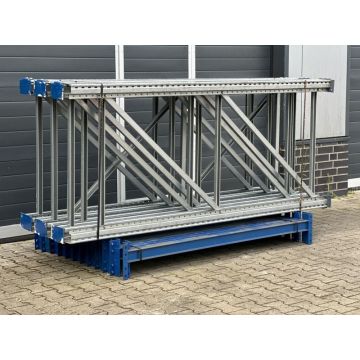Palettenregalanlage Palettenregal, gebraucht | SSI Schäfer | Regalständer: 2.500 x 1.050 mm | Lichte Weite: 1.800 mm | Regallänge: 9,72 lfm.