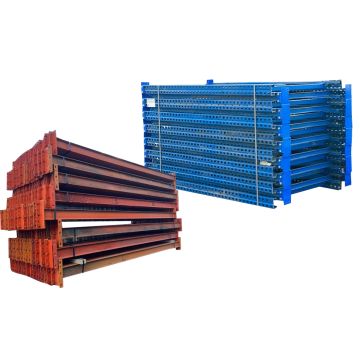 Palettenregalanlage Regalanlage, gebraucht | Jung Heinrich T (Thyssen) | Regalständer: 2.200 x 1.100 mm | Lichte Weite: 2.700 mm | Regallänge: Auswählbar