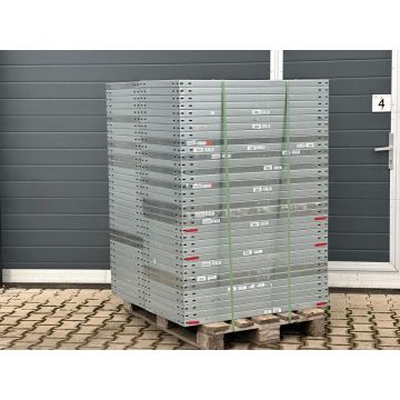 Fachboden f. Fachbodenregale, gebraucht | Schulte | Gesamtbreite: 1.000 mm | f. Ständertiefe: 500 mm | sendzimir verzinkt