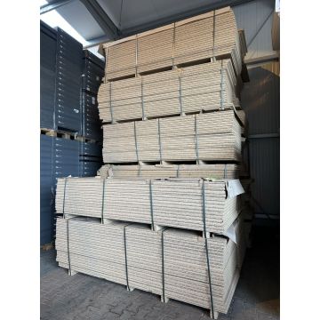 Spanplatte Bodenbelag Holzplatte für Lagerbühnen, neu / Breite: 2.600 mm / Tiefe: 1.020 mm / P4 / Spanplattenstärke: 38 mm 