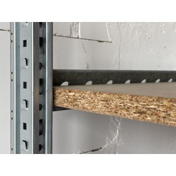 KTRZ 31036 | 2x Fachbodentraversen, II. Wahl (Neuware) inkl. Holzfachboden, eingelassen | passend für SSI Schäfer R 3000 | lichte Weite: 994 mm | Regaltiefe: auswählbar