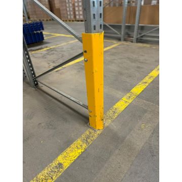 Ständerschutz Pfostenschutz Rammschutz, gebraucht | Bito | Gesamthöhe: 715 mm | Innenbreite: ca. 92 mm | gelb