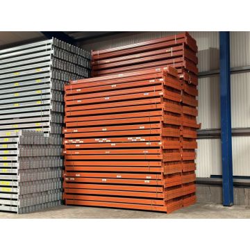 Palettenregaltraverse Traverse, gebraucht | Mecalux | lichte Weite: 3.300 mm | K: 120 x 50 mm | orange 