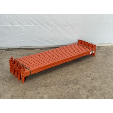 Palettenregaltraverse Traverse Palettenregal | Meta (Thyssen) | Lichte Weite: 1.800 mm | Kastenprofil: 85 x 50 mm | orange