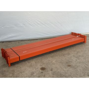 Palettenregaltraverse Traverse Palettenregal | Meta (Thyssen) | Lichte Weite: 2.700 mm | Kastenprofil: 140 x 50 mm | orange