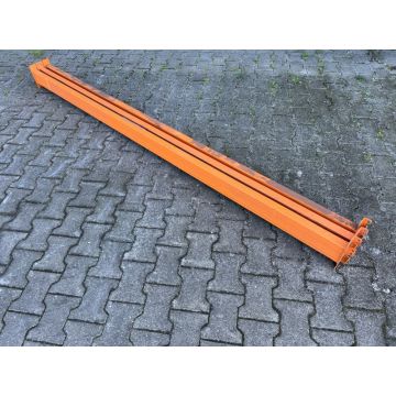 Palettenregaltraverse Traverse Palettenregal, gebraucht | Nedcon AS | Lichte Weite: 2.700 mm | K: 110 x 40 mm | orange
