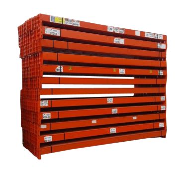 Palettenregaltraverse, gebraucht / Redirack 3.260 mm / K: 130 x 50 mm 