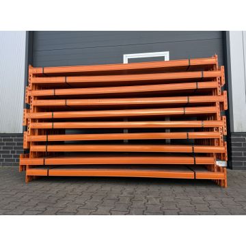 Palettenregaltraverse Traverse Palettenregal | Stow Pal Rack NS | lichte Weite: 2.190 mm | Kastenprofil: 80 x 50 mm | orange