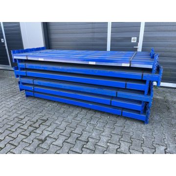 Palettenregaltraverse Traverse Palettenregal, gebraucht / SLP / 2.600 mm / K: 90 x 50 mm / blau / 3 HK