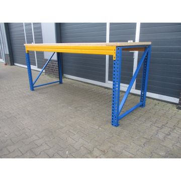 Werkbank Arbeitstisch Jung Heinrich T gebraucht / Werkbankbreite: 2.900 mm / Höhe: 1.038 mm / Werkbanktiefe: 1.100 mm