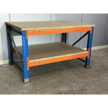Werkbank Stow Pal Rack NS gebraucht | Werkbankbreite: 1.550 mm | Höhe: 938 mm | Werkbanktiefe: wählbar
