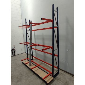 Vertikalregal A-Regal, neu | Gesamthöhe: 3.050 mm | Gesamttiefe: 1.000 mm | Regallänge: 2.360 mm