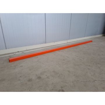 Rechteckrohr Stahlträger Profilrohr, gebraucht / Gesamtlänge: ca. 2.835 mm / Profilabm.: ca. 50 x 30 mm