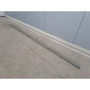 Rechteckrohr Stahlträger Profilrohr, gebraucht / Gesamtlänge: ca. 2.760 mm / Profilabm.: ca. 60 x 40 mm