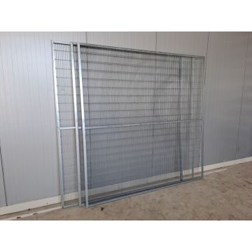 3x Rückwandgitter Gitter f. Palettenregale, Neu / Garantell / Gesamtbreite: 2.000 mm / Gesamthöhe: 1.880 mm / sendzimir verzinkt