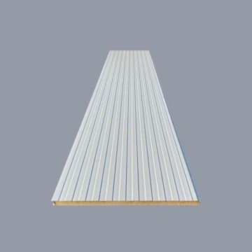 Wandplatten I. Wahl 60mm Kerndämmung - Farbe: Grauweiß (34,50€/QM)