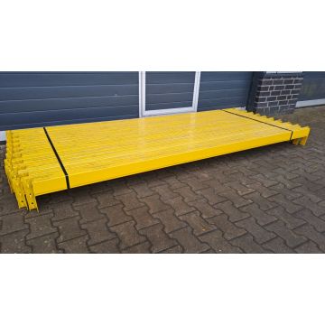 Palettenregaltraverse Traverse Palettenregal, gebraucht | Redirack | lichte Weite: 2.805 mm | K: 100 x 50 mm | gelb 