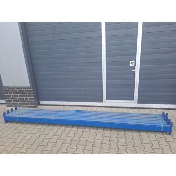 Palettenregaltraverse Traverse Palettenregal, gebraucht | SSI Schäfer PR600 | lichte Weite: 3.600 mm | K: 120 x 50 mm | blau | 5 HK