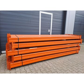 Palettenregaltraverse Traverse Palettenregal, gebraucht | Meta (Thyssen) | lichte Weite: 3.400 mm | K: 135 x 50 mm | 3 HK | orange