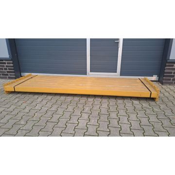 Palettenregaltraverse Traverse Palettenregal, gebraucht | Link 51 Boltless XL | lichte Weite: 3.000 mm | K: 105 x 45 mm | gelb