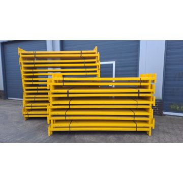 Palettenregaltraverse Traverse Palettenregal, gebraucht | SSI Schäfer PR600 | lichte Weite: 2.700 mm | Kastenprofil: 60 x 40 mm | gelb
