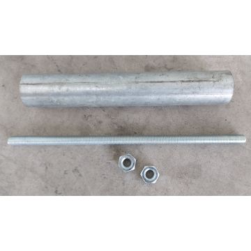 Regalverbinder Verbinder f. Palettenregale, gebraucht | Gesamtlänge: 200 mm | Regalabstand: 200 mm