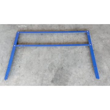 Endständererhöhung Seitenerhöhung Rahmenerhöhung, gebraucht | passend f. Ständertiefe: 1.100 mm | Nutzhöhe: 500 mm | blau