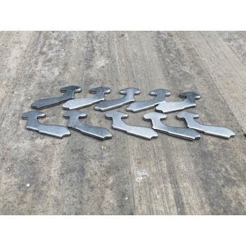 10x Sicherungsstifte, gebraucht / für Palettenregal Mecalux